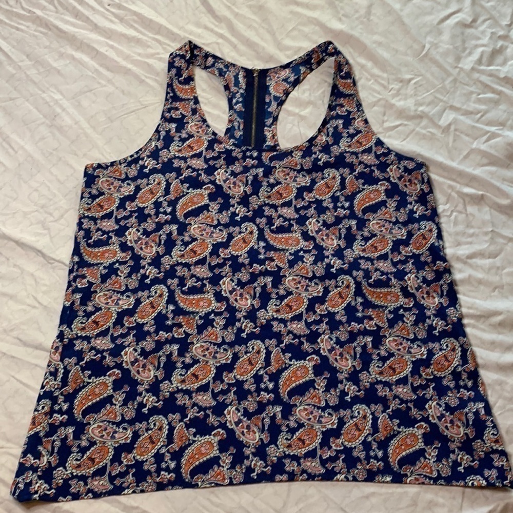 Forever 21 Paisley Tank Top
